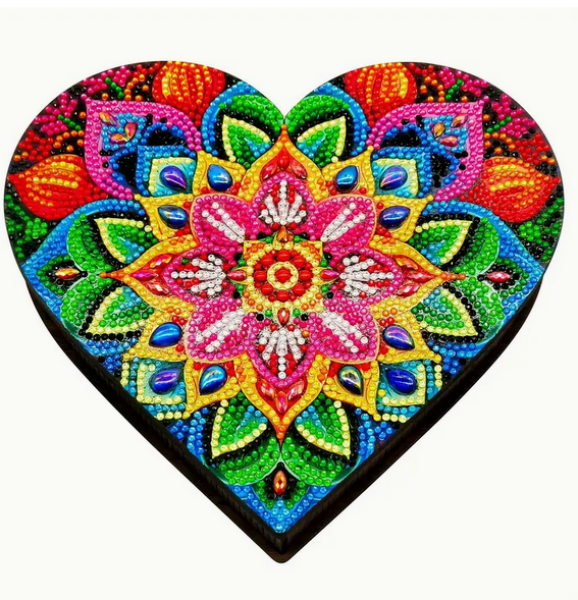 Diamond Painting DIY Exquisite Geschenk-Aufbewahrungsbox